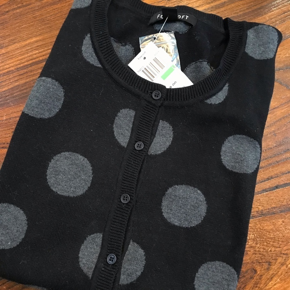 ⚫️ FOXCROFT Polka Dot Sseater